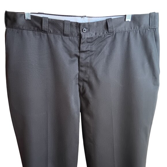 40x28 Big Mac Vintage Green Mechanic Work Pants 1970's Olive Green Scovill Zip - Picture 2 of 7